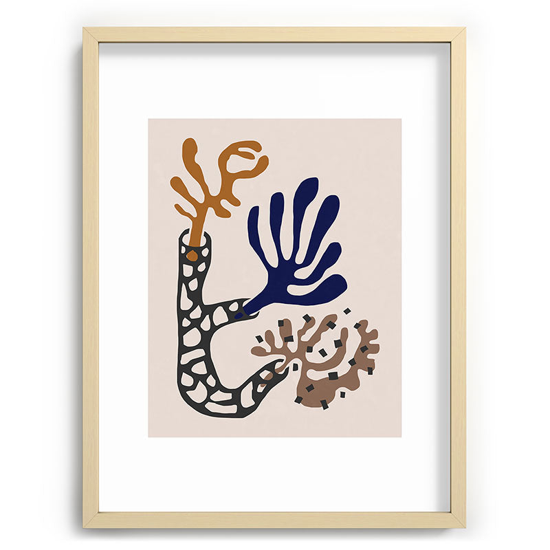Plant Composition II Framed Art Print