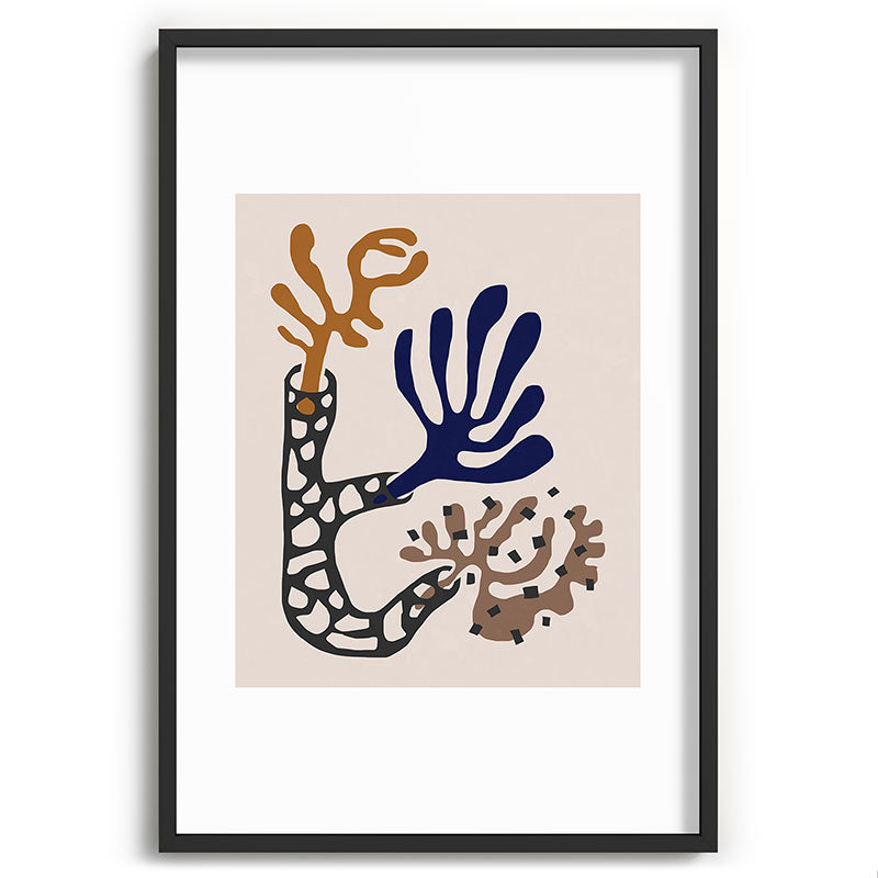Plant Composition II Framed Art Print