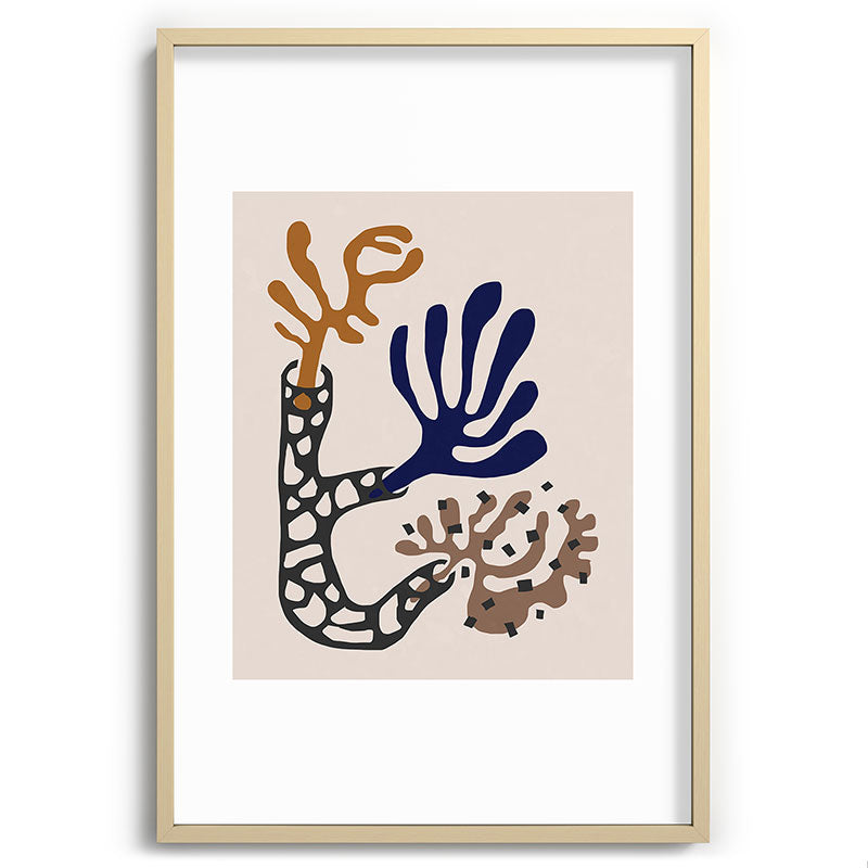 Plant Composition II Framed Art Print