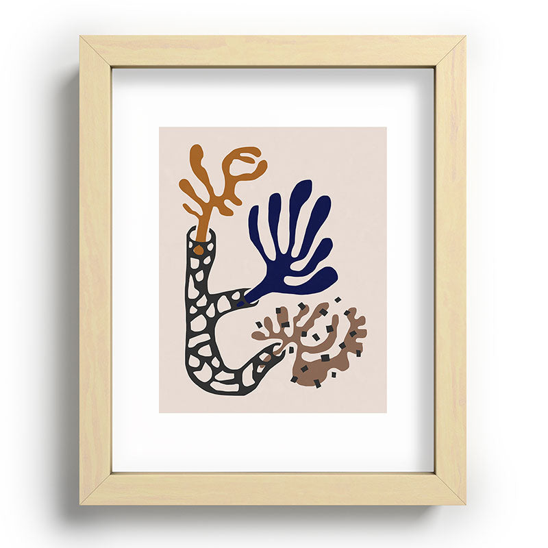 Plant Composition II Framed Art Print
