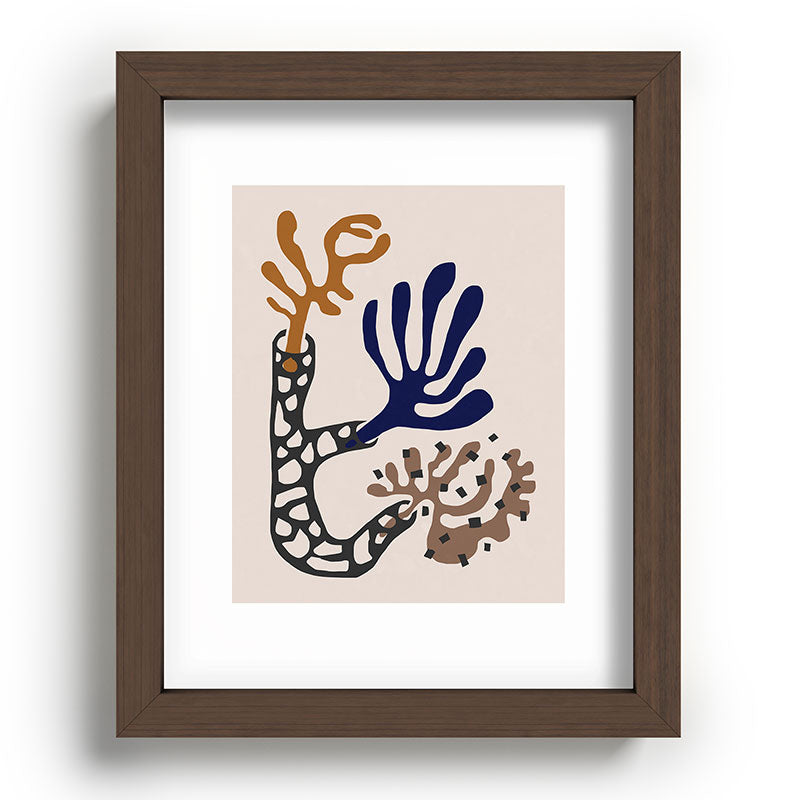 Plant Composition II Framed Art Print