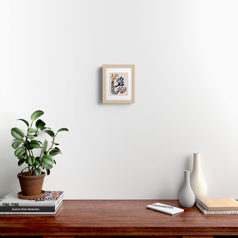 Plant Composition II Framed Art Print