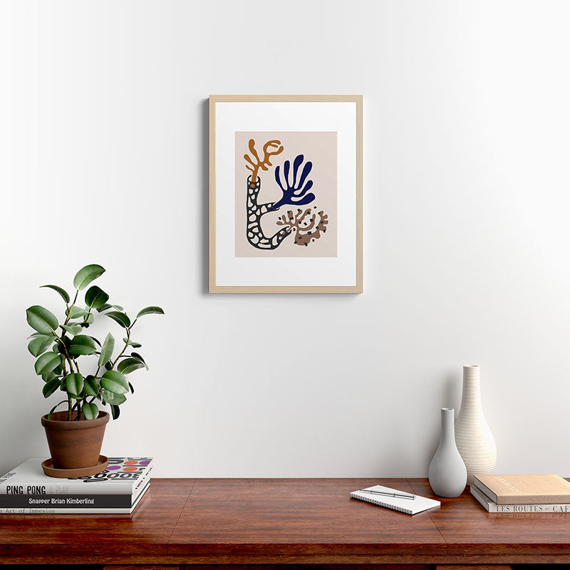 Plant Composition II Framed Art Print