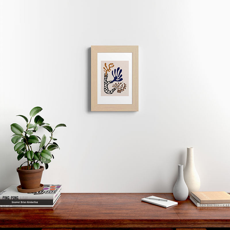Plant Composition II Framed Art Print