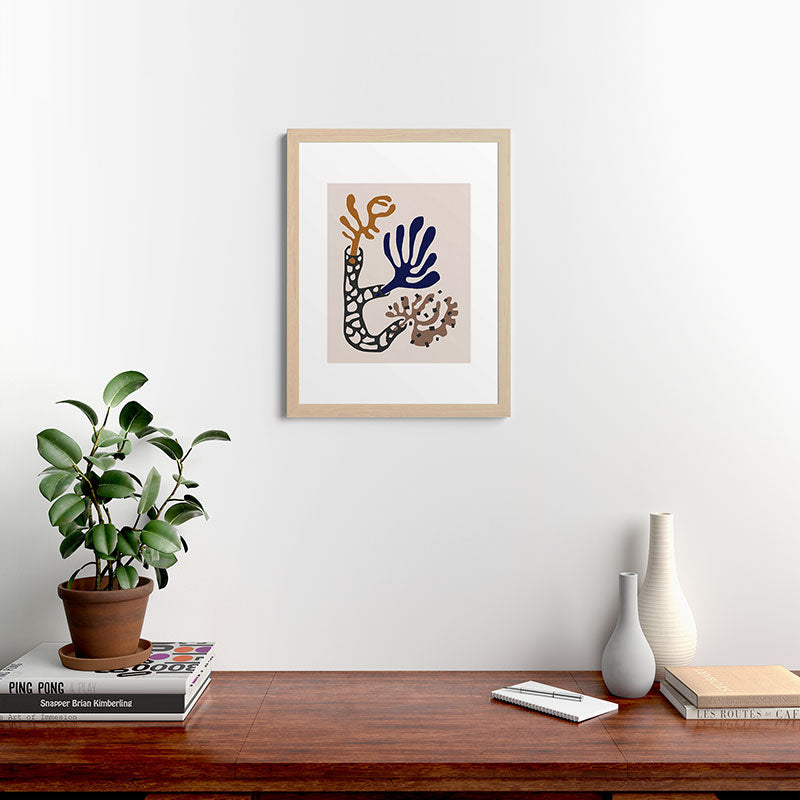Plant Composition II Framed Art Print
