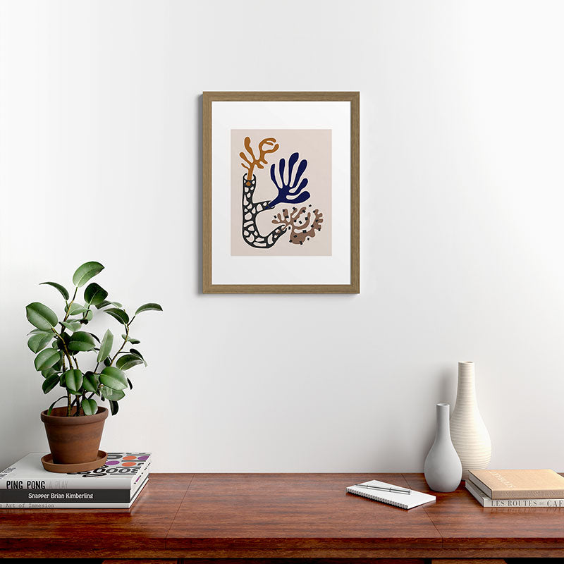 Plant Composition II Framed Art Print