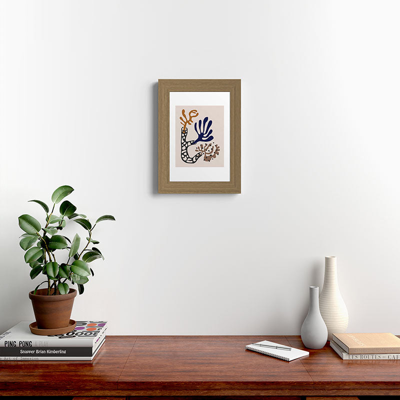 Plant Composition II Framed Art Print