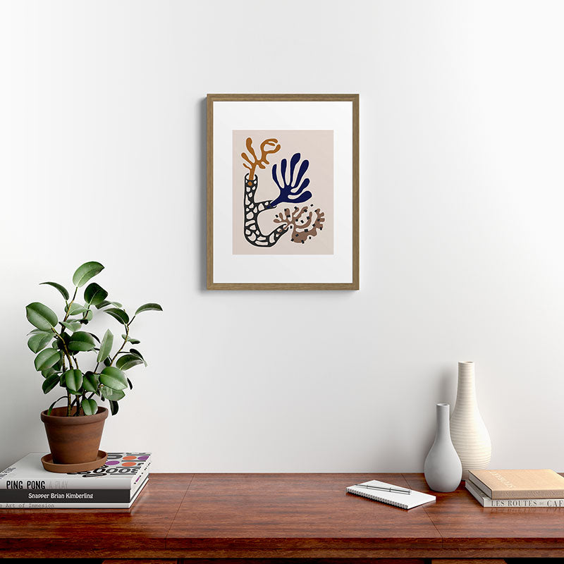 Plant Composition II Framed Art Print