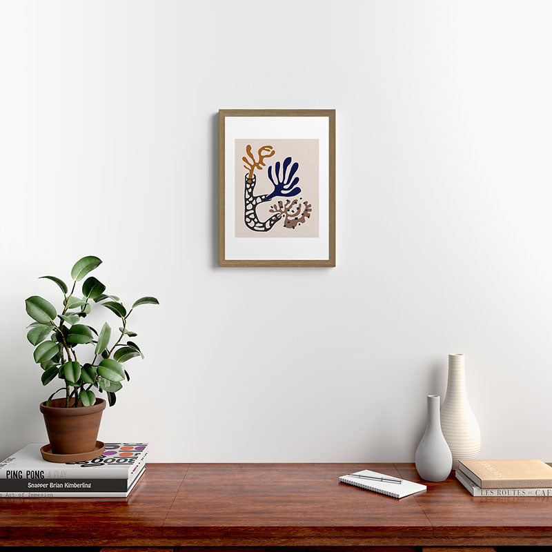 Plant Composition II Framed Art Print
