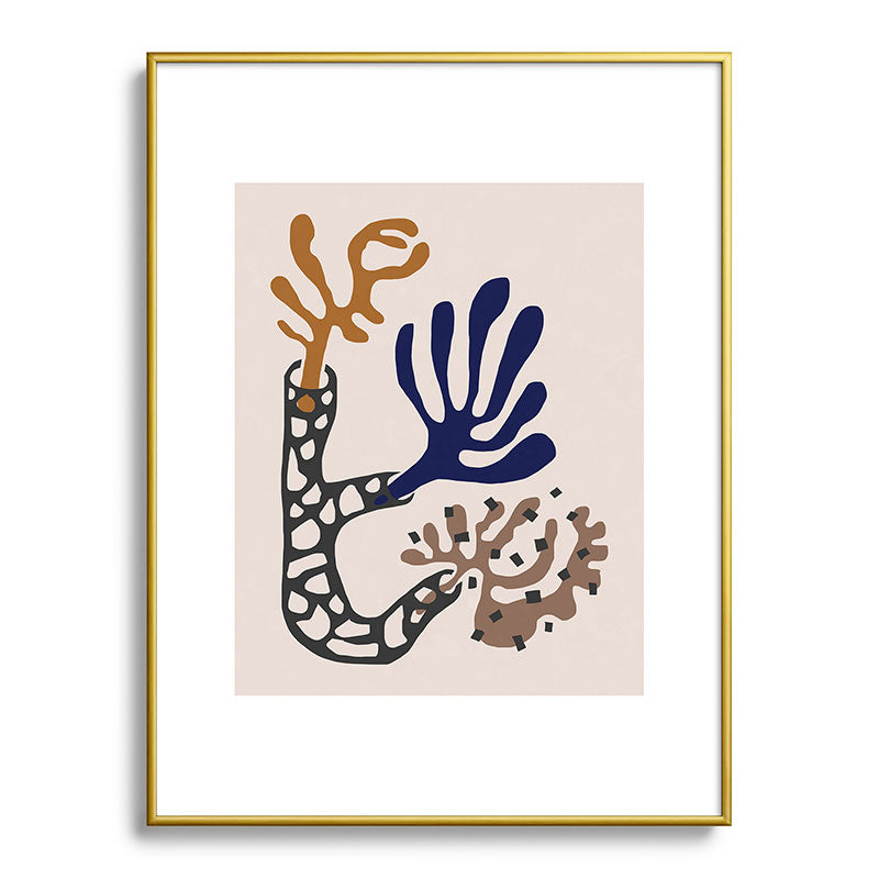 Plant Composition II Framed Art Print