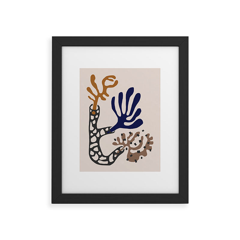 Plant Composition II Framed Art Print