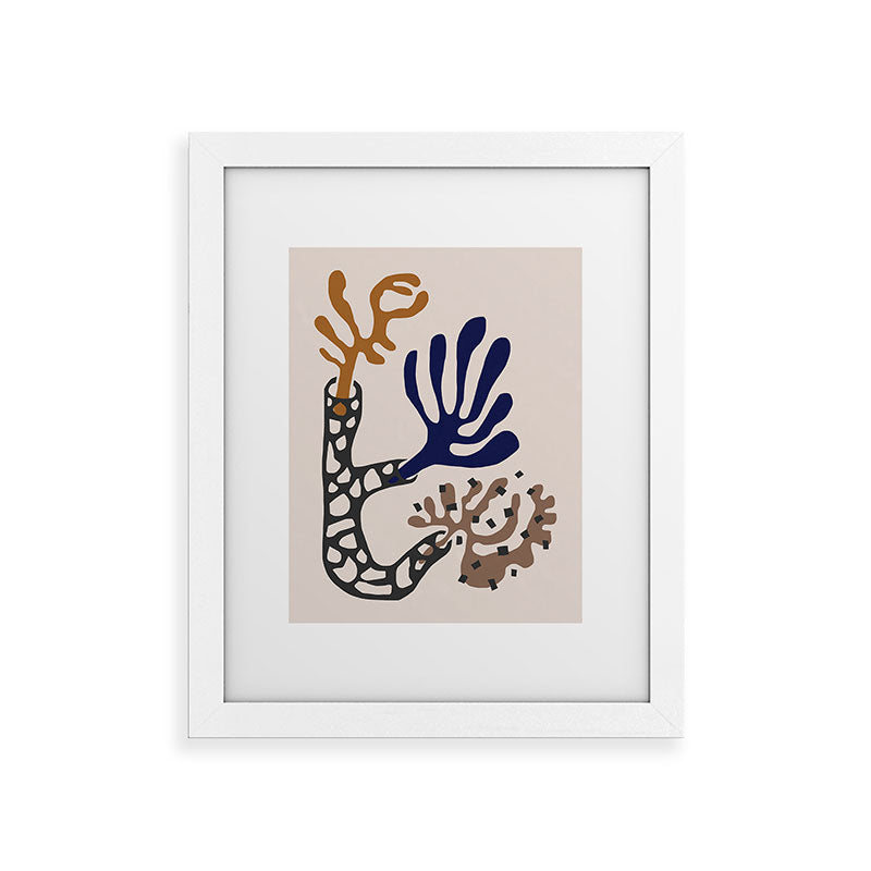 Plant Composition II Framed Art Print