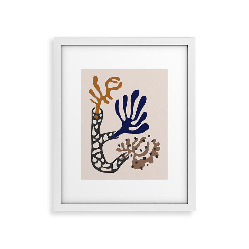 Plant Composition II Framed Art Print