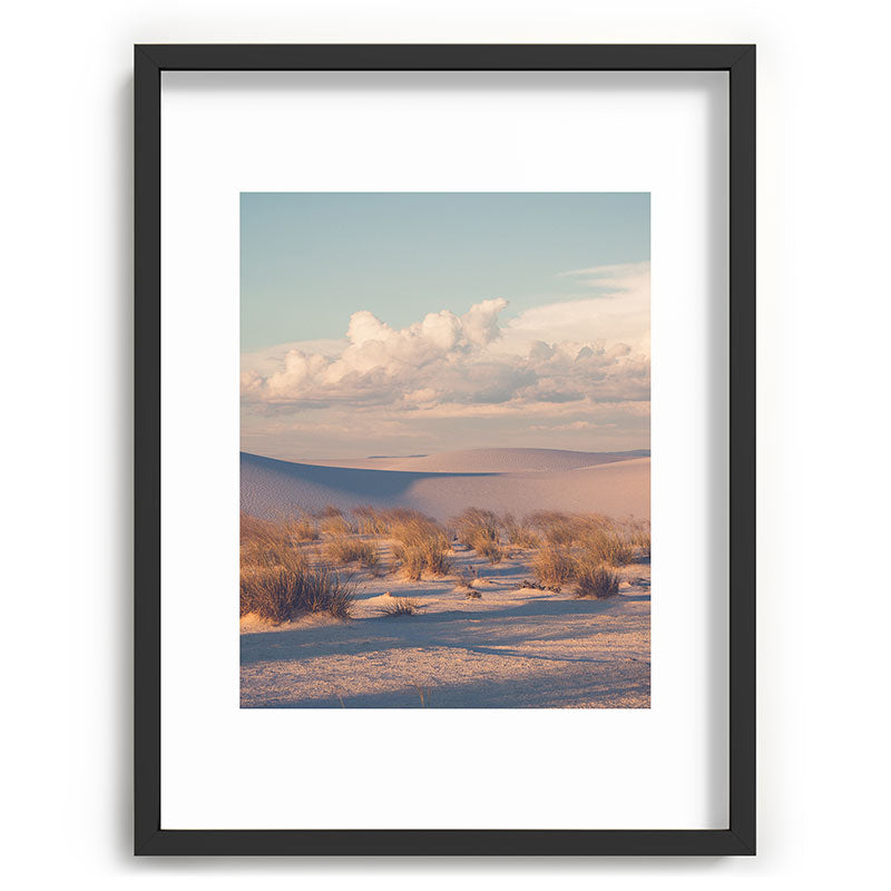 Desert Sunset Framed Art Print