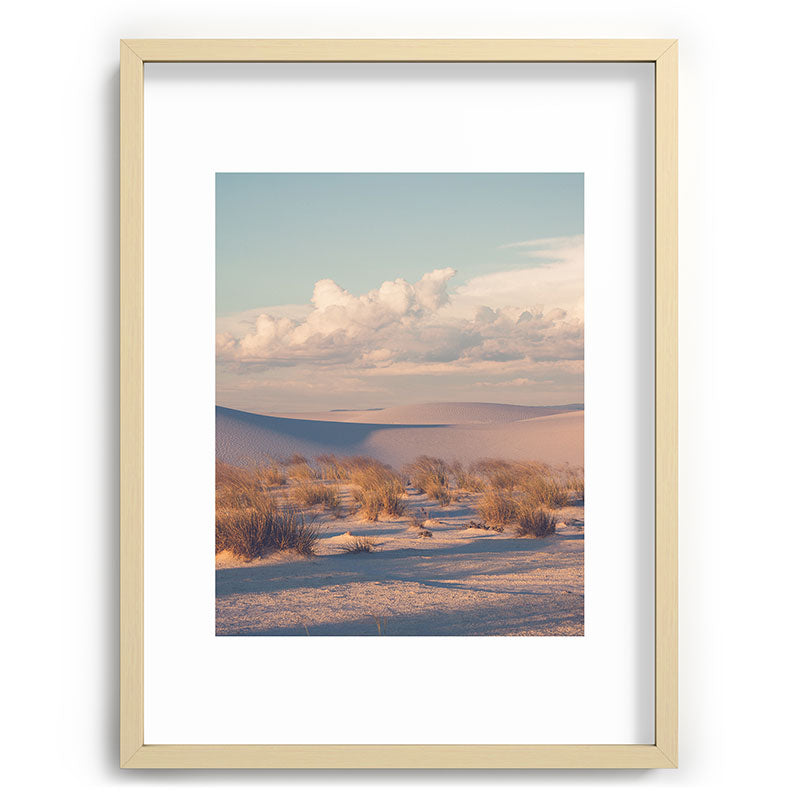Desert Sunset Framed Art Print