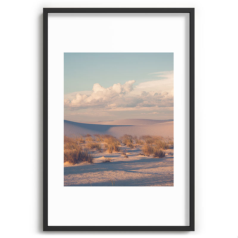 Desert Sunset Framed Art Print