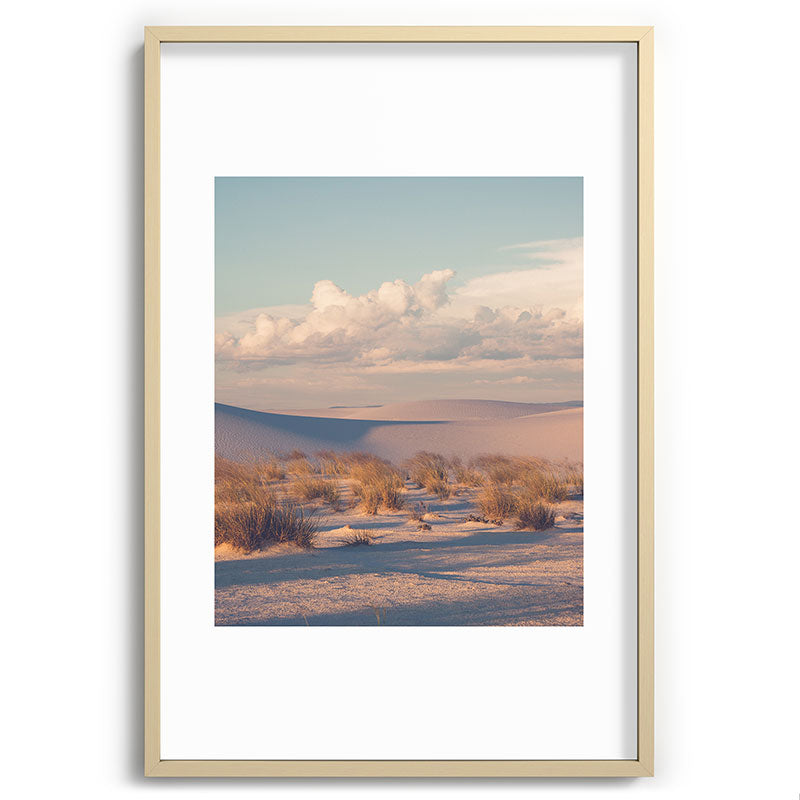 Desert Sunset Framed Art Print