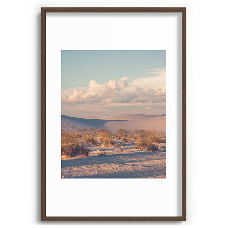 Desert Sunset Framed Art Print