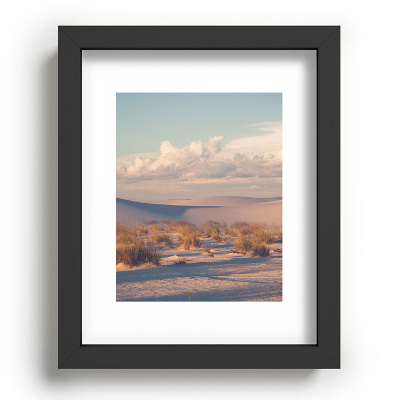 Desert Sunset Framed Art Print