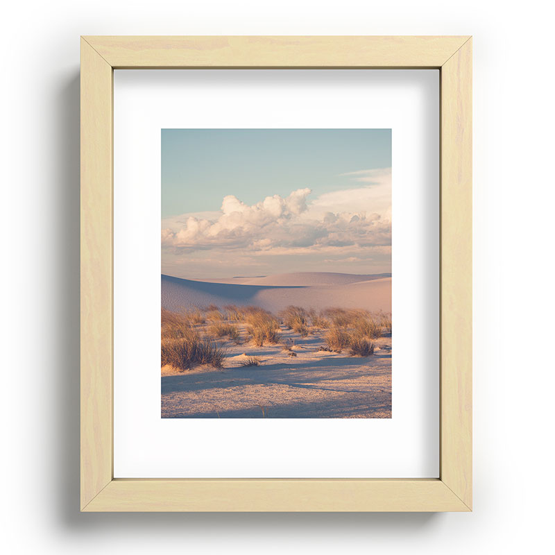 Desert Sunset Framed Art Print