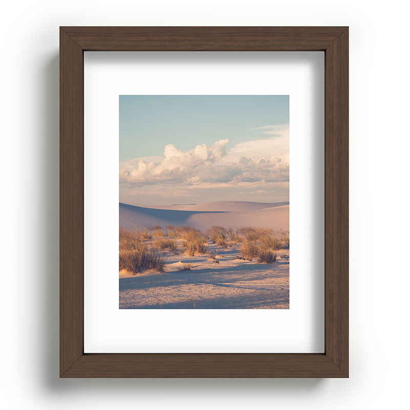Desert Sunset Framed Art Print