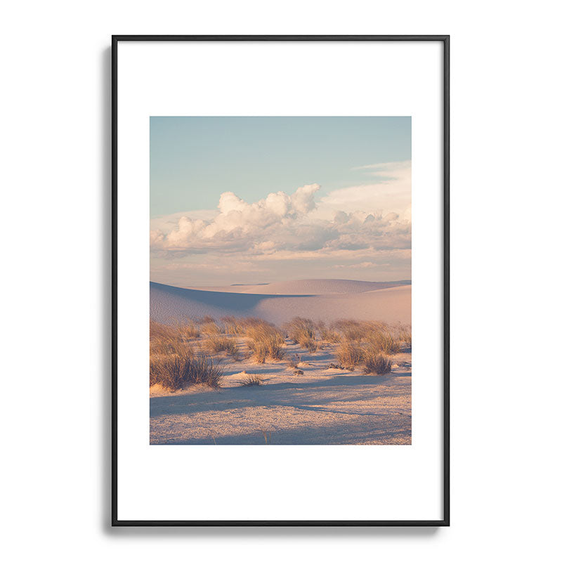 Desert Sunset Framed Art Print