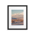 Desert Sunset Framed Art Print