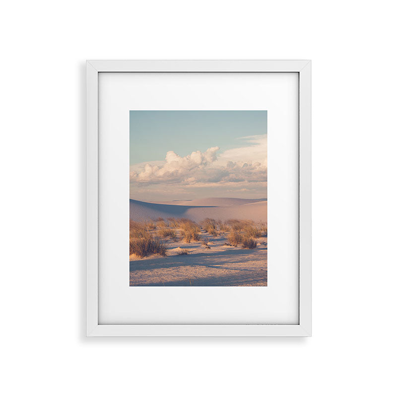 Desert Sunset Framed Art Print