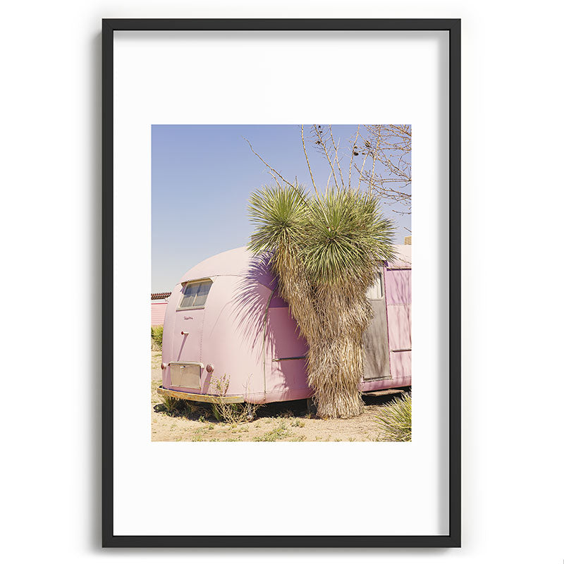 El Cosmico III Marfa Texas Photography Framed Art Print