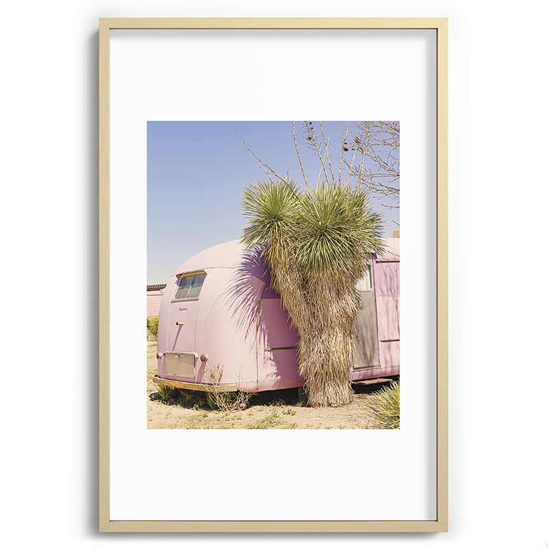 El Cosmico III Marfa Texas Photography Framed Art Print