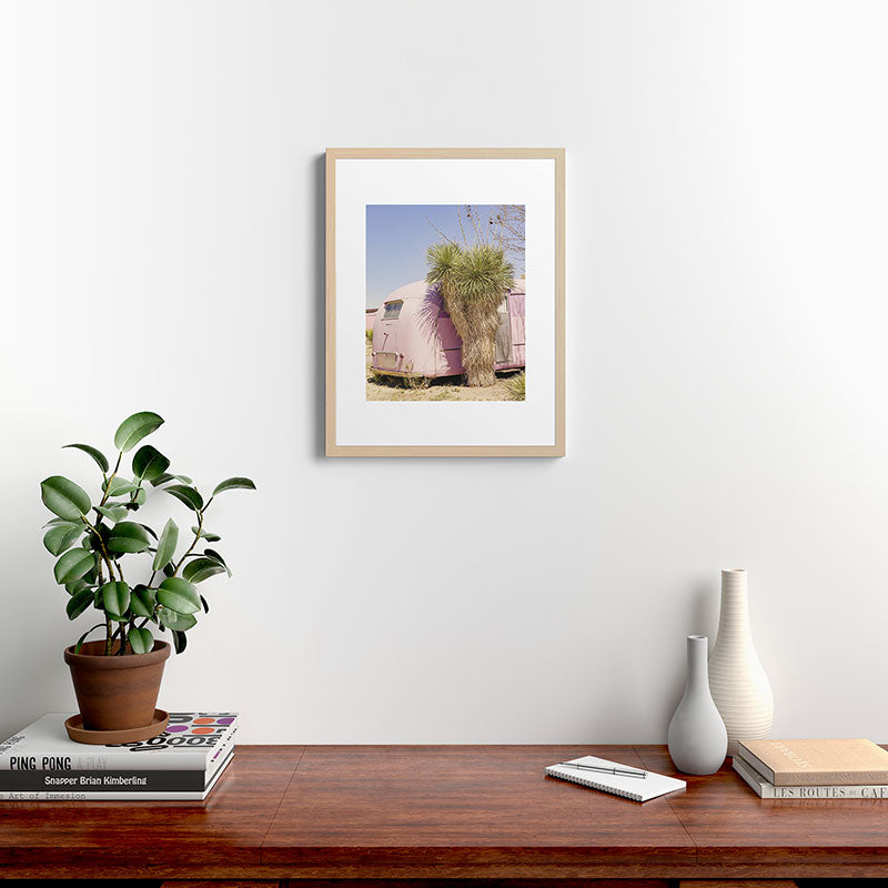 El Cosmico III Marfa Texas Photography Framed Art Print