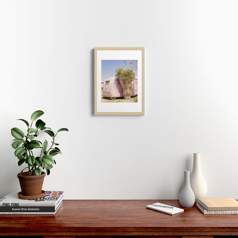 El Cosmico III Marfa Texas Photography Framed Art Print