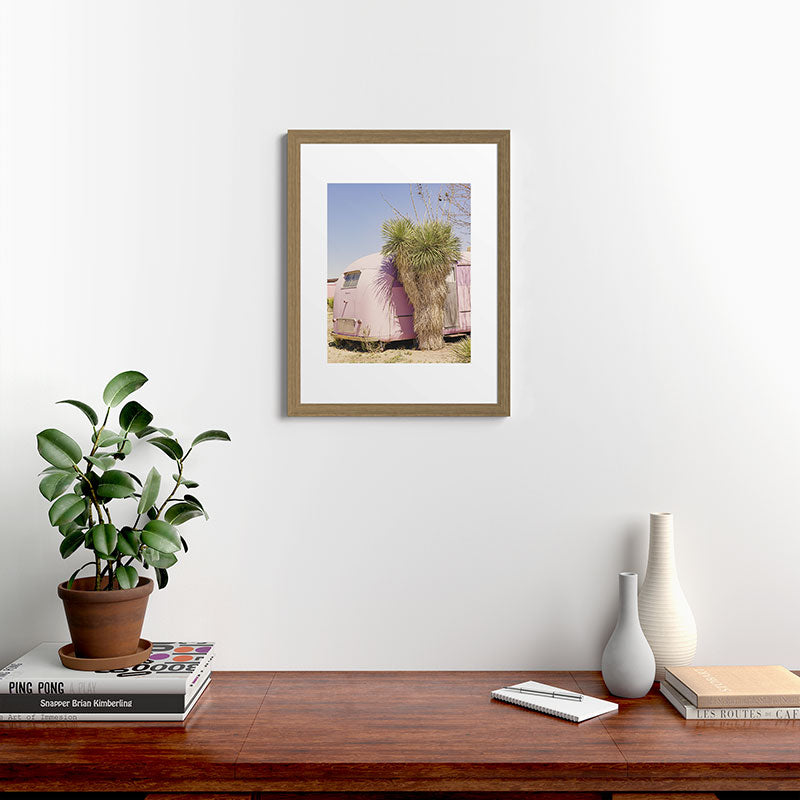 El Cosmico III Marfa Texas Photography Framed Art Print