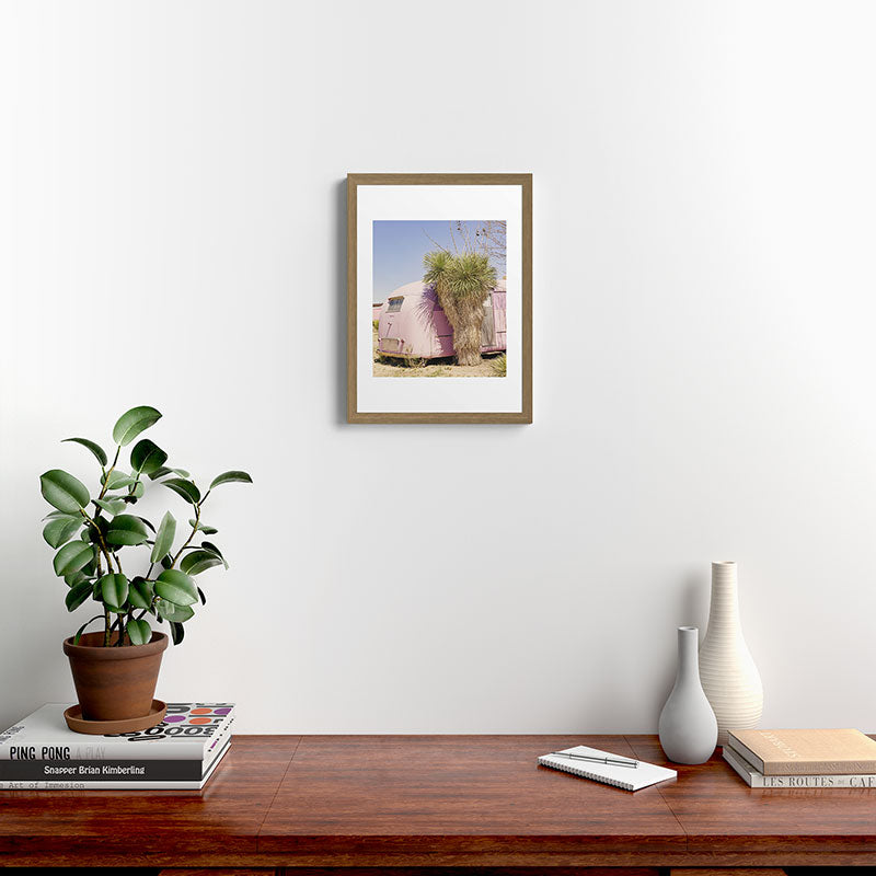 El Cosmico III Marfa Texas Photography Framed Art Print