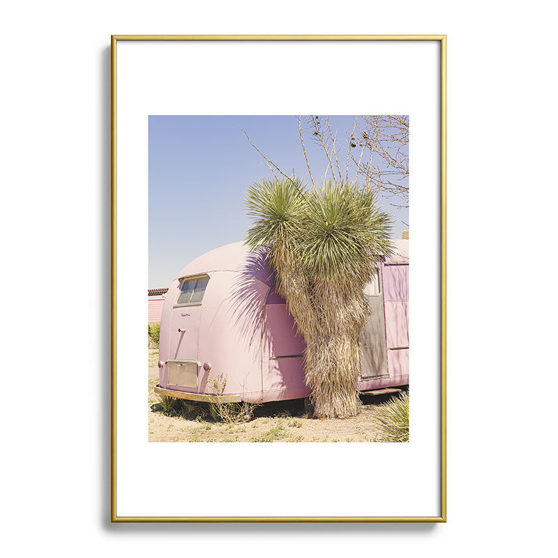 El Cosmico III Marfa Texas Photography Framed Art Print
