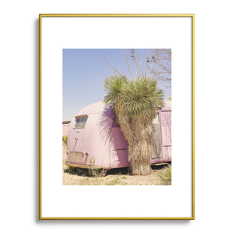 El Cosmico III Marfa Texas Photography Framed Art Print
