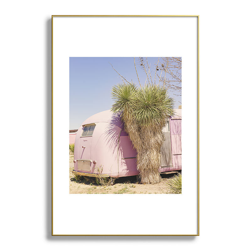 El Cosmico III Marfa Texas Photography Framed Art Print