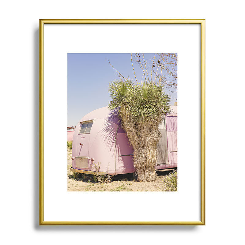 El Cosmico III Marfa Texas Photography Framed Art Print