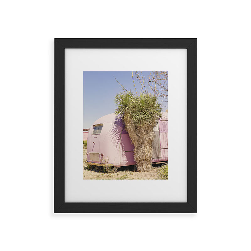 El Cosmico III Marfa Texas Photography Framed Art Print