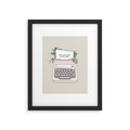 Don't Stop Framed Art Print
