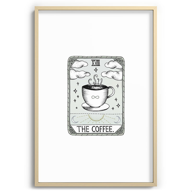 The Coffee Framed Art Print