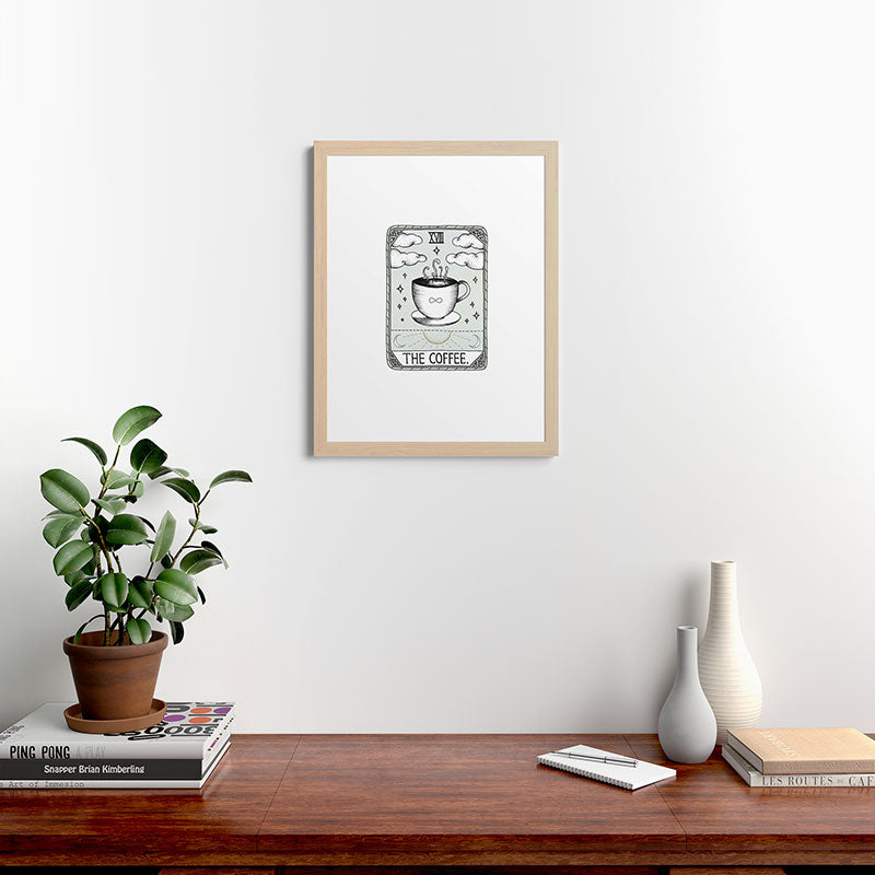 The Coffee Framed Art Print