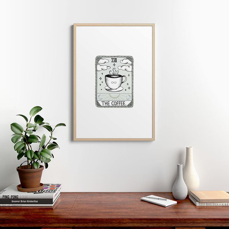 The Coffee Framed Art Print