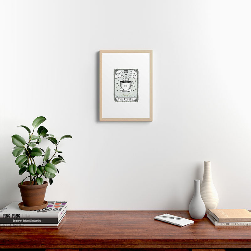 The Coffee Framed Art Print