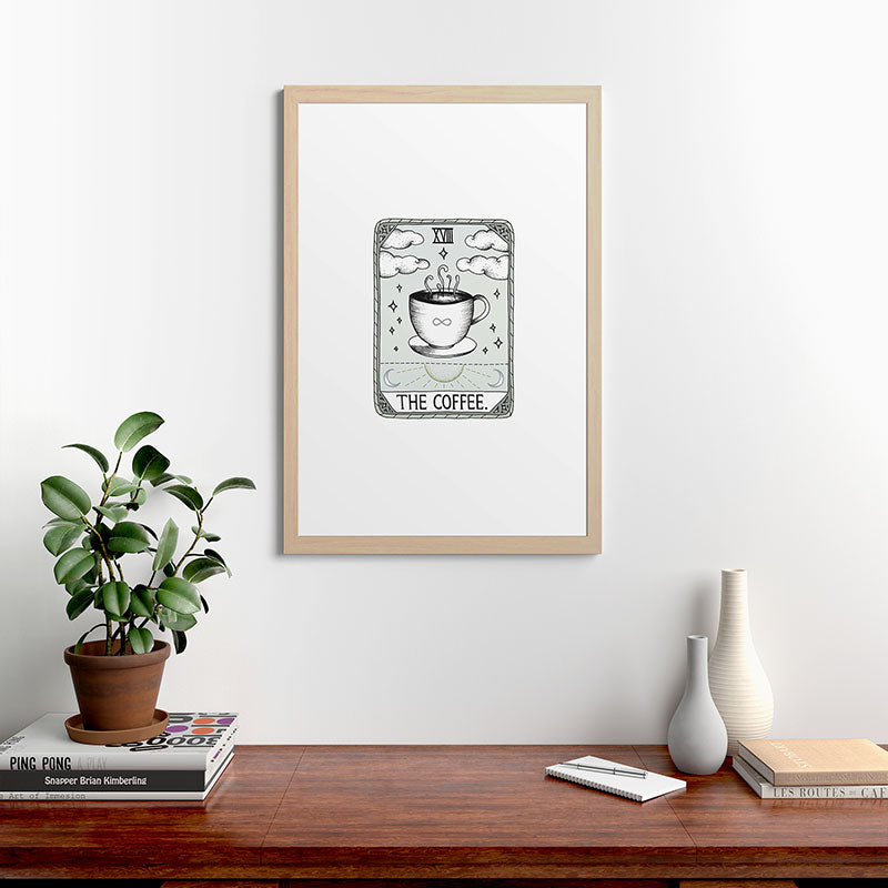 The Coffee Framed Art Print