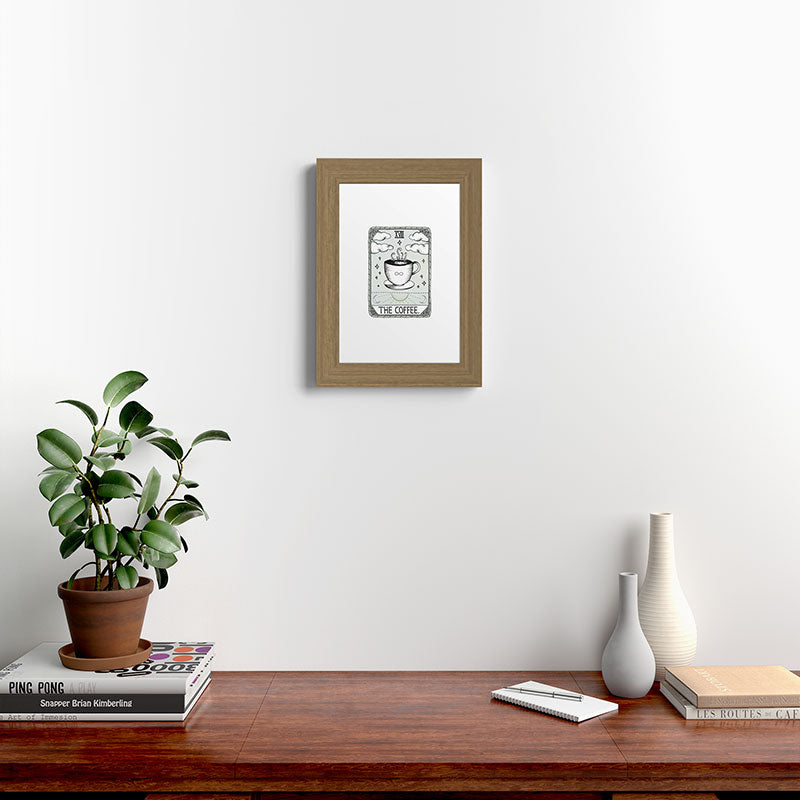 The Coffee Framed Art Print
