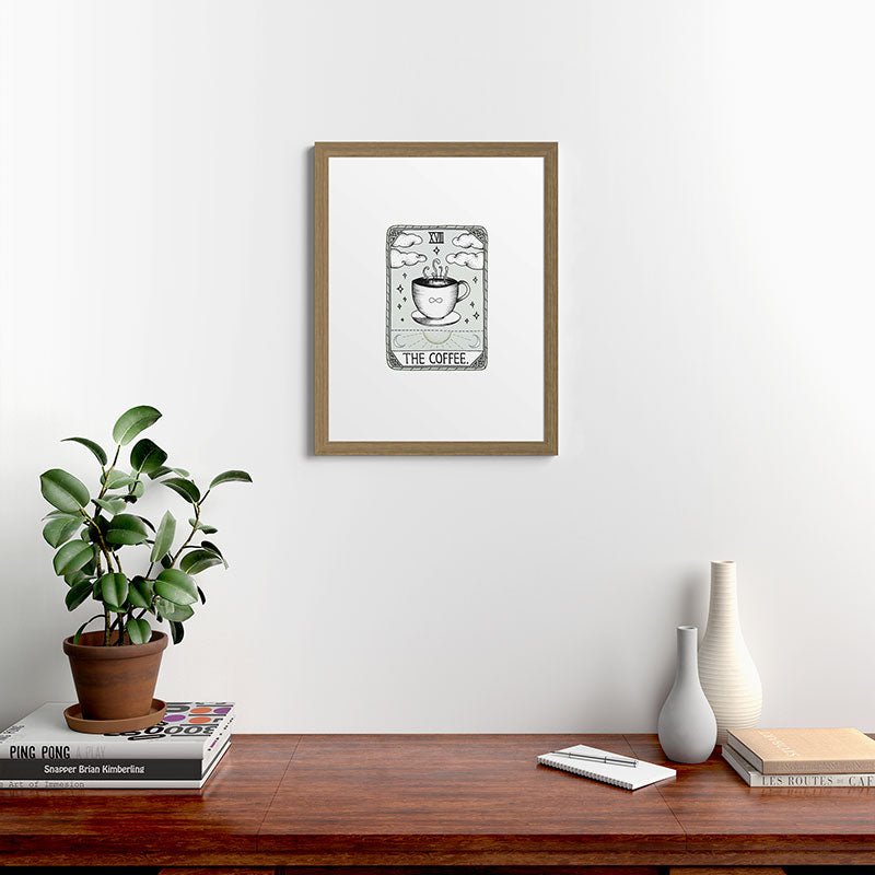 The Coffee Framed Art Print