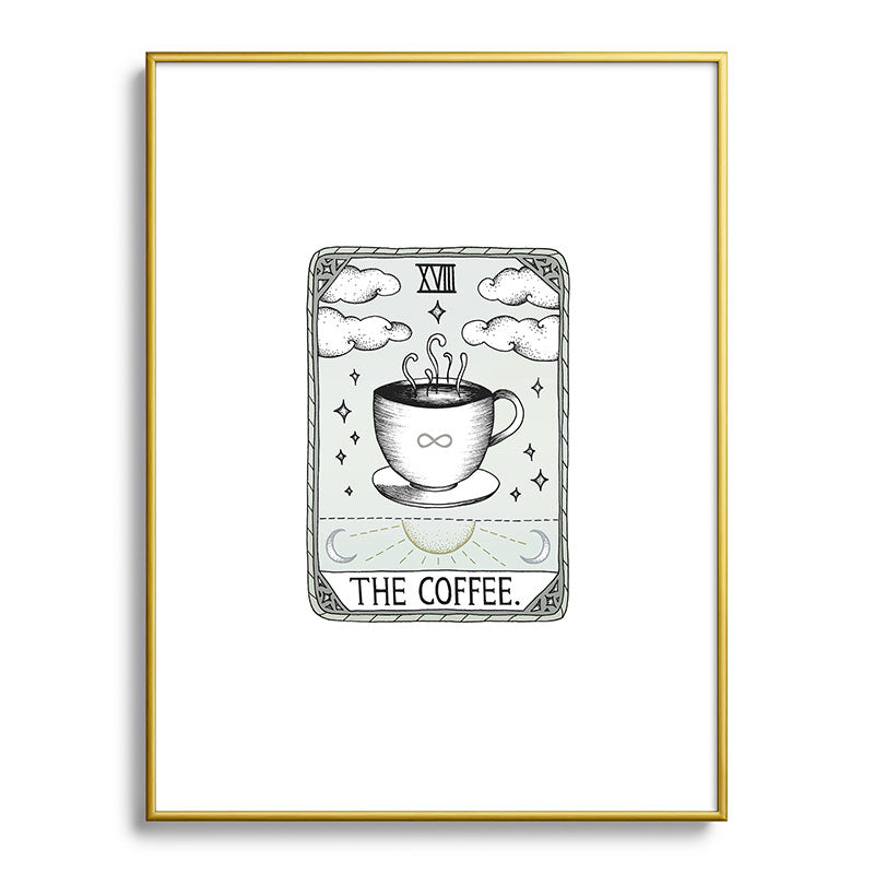 The Coffee Framed Art Print