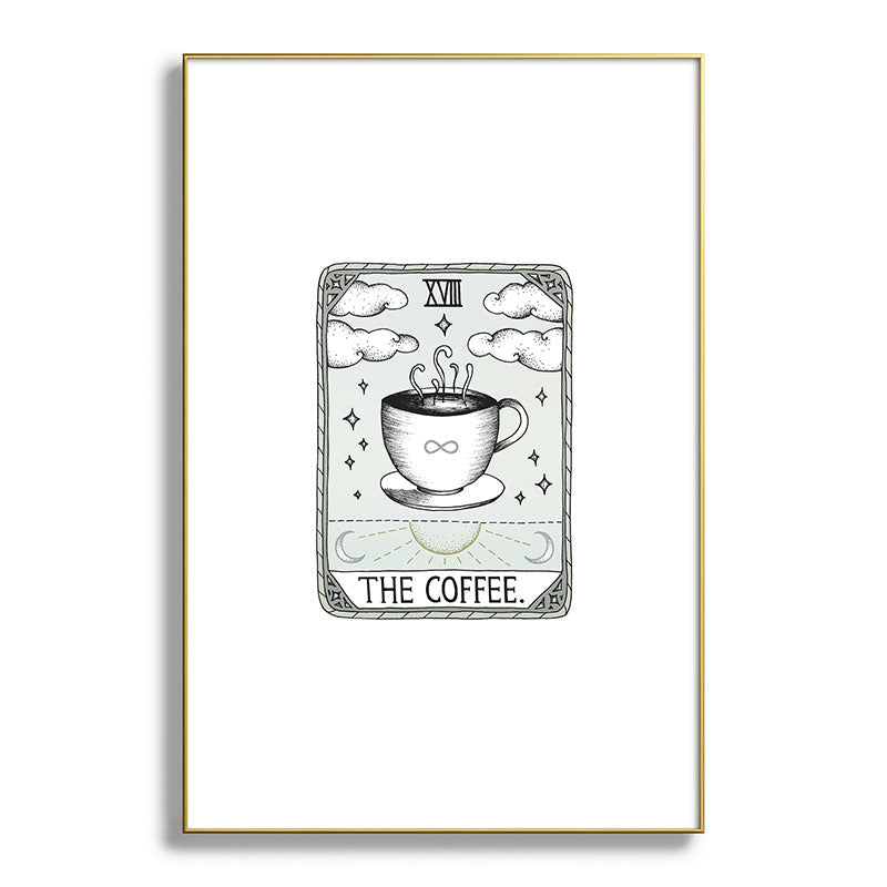 The Coffee Framed Art Print
