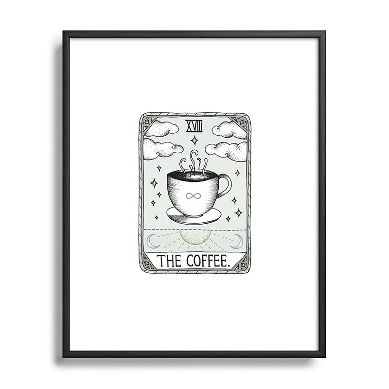 The Coffee Framed Art Print